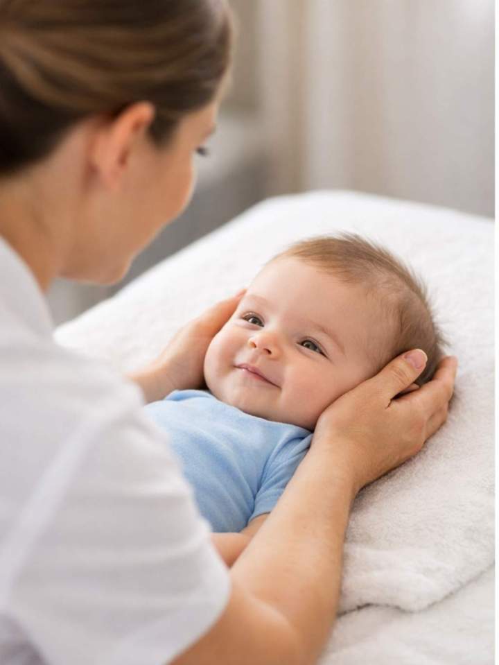 Consultation ostéopathique nourrisson Saint-Jean-de-Luz